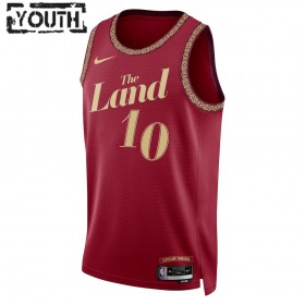 NBA Børn Trøje Cleveland Cavaliers Darius Garland 2023-24 Nike City Edition Swingman